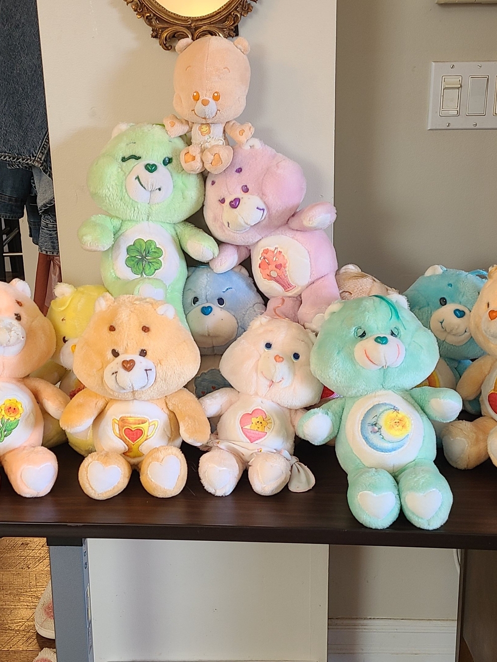 12 Original Care Bears Plush Toy 1980s